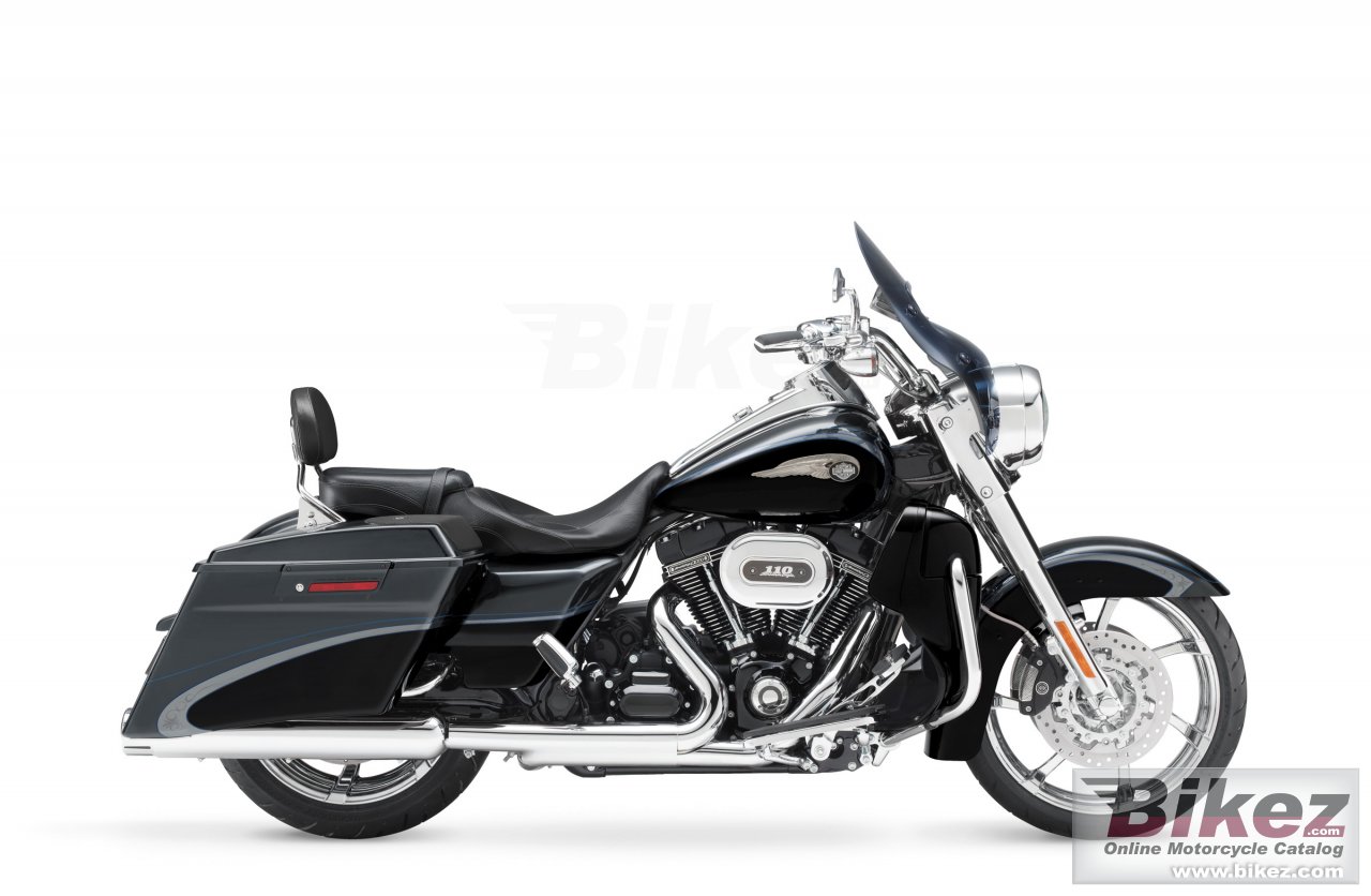 Big Harley-Davidson cvo road king 110th anniversary picture and wallpaper from Bikez.com